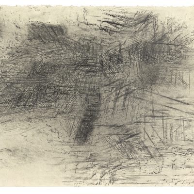 Dessin 19/6, 2019. Mine de plomb sur papier thaïlandais, 50x71 cm.