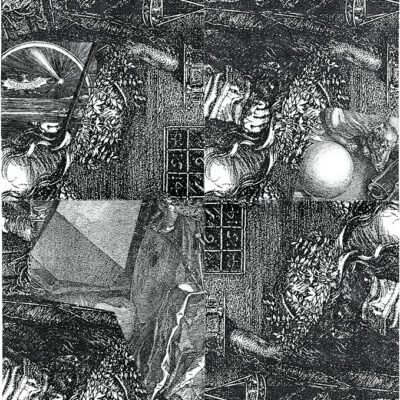 Autour de "La Mélancolie", 25/2, 2025. Jet d'encre, 57x39 cm.