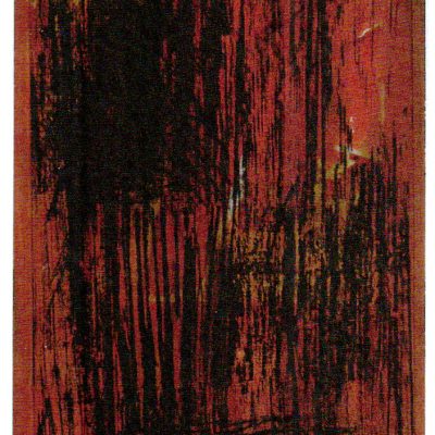 Suite au bois. Estampe, eau-forte sur japon préparé, 2001-2002, 29,5x21 cm.