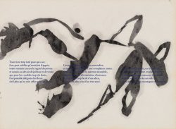 Elégie d'Ayer. Lavis de Claire Nicole. Poème de Pierre-Alain Tâche. Editions Empreintes, Chavannes/Renens, 2017.