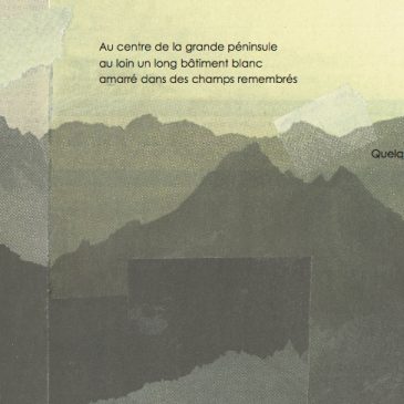 Parution du leporello « Chambre avec vue »