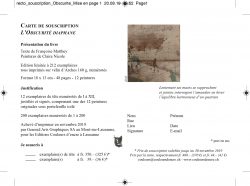 Bulletin de souscription