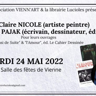 Rencontre Frédérik Pajak Claire Nicole