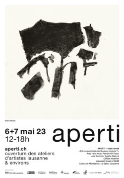 Affiche Claire Nicole Aperti 2023