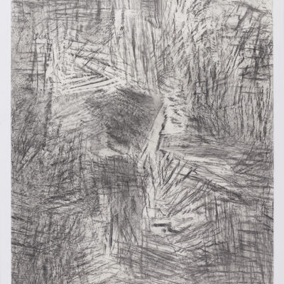 Dessin 22/28, 2022. Mine de plomb sur chine, 66x46 cm.